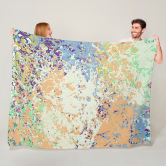 Modern Contemporary Abstract Fleece Blanket