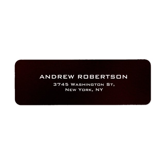 Modern Contemporary Brown Elegant (Front)