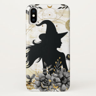 Modern contemporary Halloween witch 3 Case-Mate iPhone Case