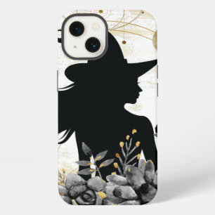 Modern contemporary Halloween witch 3 iPhone 13 Case