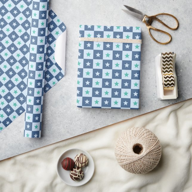 Modern Contemporary Heartfelt Premium Gift Wrap (Crafts)