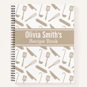 Modern Cooking Utensils Recipe Book