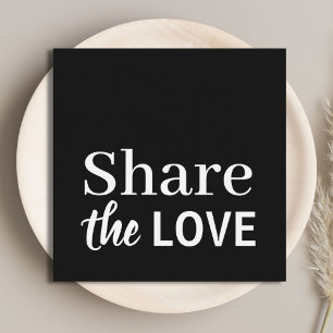 Modern Cool Blach White Beauty Salon Referral