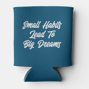 Modern Cool Inspirational Text Quote Men’s Can Cooler