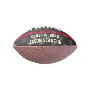 Modern Cool Personalised Name Jersey Number Football