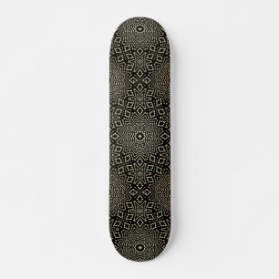 Modern Cool & Trendy Dot Art Skateboard
