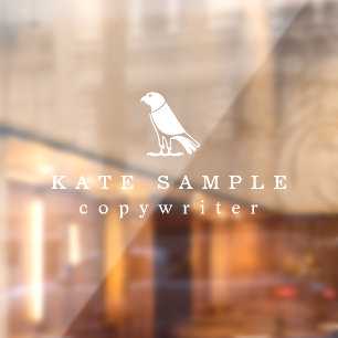 Modern Copywriter Personal Brand Bird