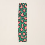 Modern Coral Pink Black Green Leopard Animal Print Scarf<br><div class="desc">This modern and trendy pattern is perfect for the stylish fashionista. It features a hand-drawn coral pink, black, and bright green safari animal print. It's elegant, cool, artsy, and unique. ***IMPORTANT DESIGN NOTE: For any custom design request such as matching product requests, colour changes, placement changes, or any other change...</div>