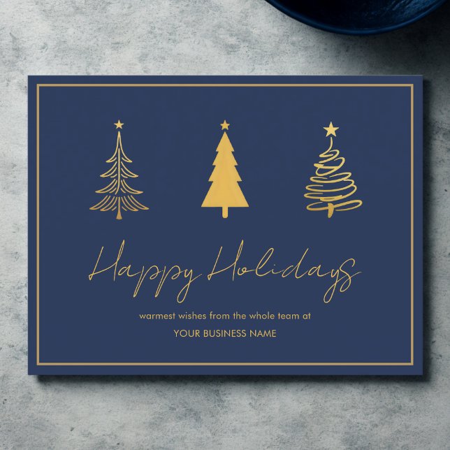 Modern Corporate Business Holiday Card (Creator Uploaded)