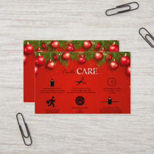 Modern Corporate Christmas Season Business Card