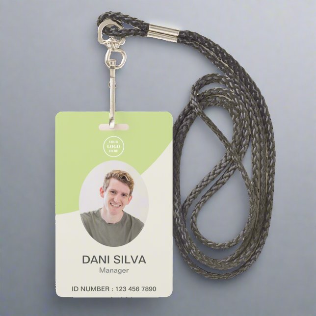 Modern Corporate Security Id Company Logo Photo  Badge (Creator Uploaded)