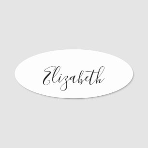 Modern Corporate Services Business Magnetic Name Tag