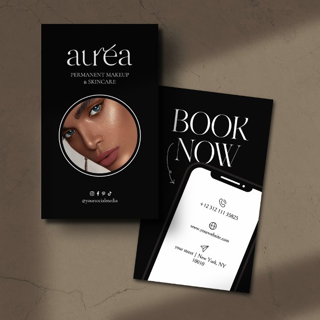 Modern Cosmetic Beauty Business Card (Creator Uploaded)