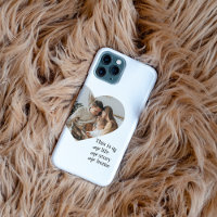 Modern Couple Family Photo & Family Quote Gift