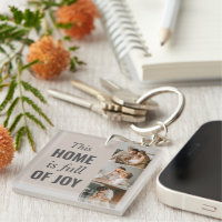 Modern Couple Family Photo & Family Quote