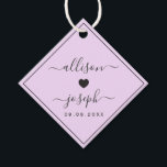 Modern Couple's Names Wedding or Shower Gift Tags<br><div class="desc">These are the perfect little gift tags for your wedding welcome bags or favours. You can customise front and back text,  as well as change the colours.</div>
