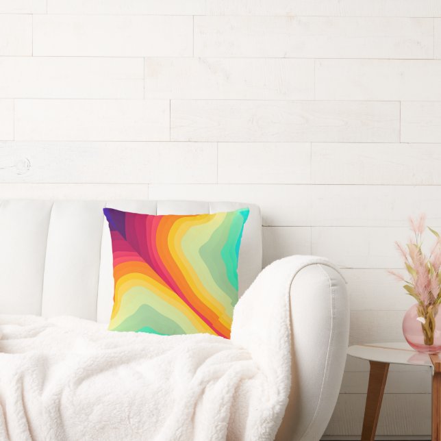 Modern Cracked colorful Stylist  Cushion (Couch)