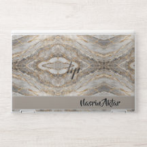 Modern Cracked Gold White marble