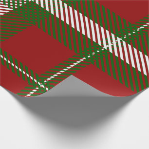 Modern Crawford Tartan Wrapping Paper
