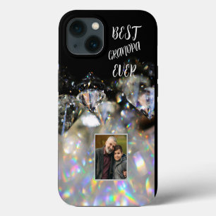 Modern Create Your Own 1-Photos Best Grandpa Ever iPhone 13 Case