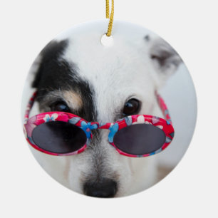 Modern Create Your Own Custom Photo Ceramic Tree Decoration