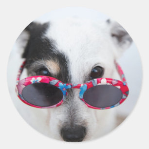 Modern Create Your Own Custom Photo Classic Round Sticker