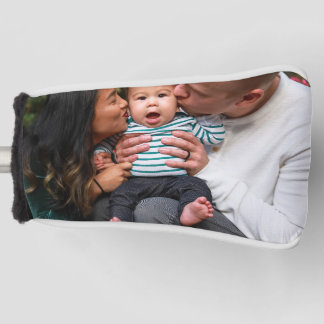 Modern Create Your Own Family Photo  Golf Head Cover