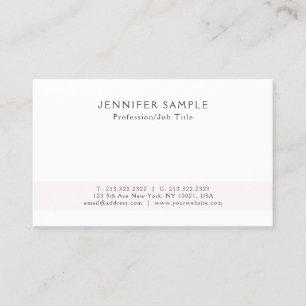 Modern Creative Elegant Professional Simple Design Business Card