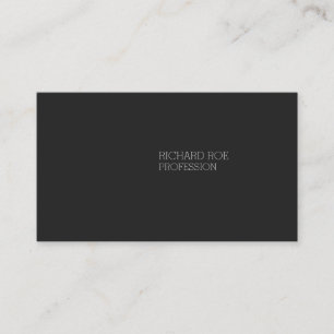 Modern Creative Professional Black Business Cards