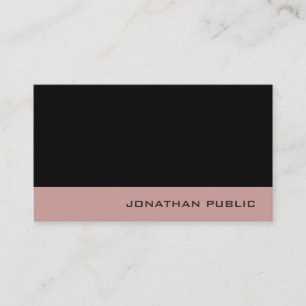 Modern Creative Professional Elegant Colours Business Card