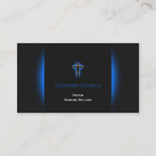 Modern Cross Business Card