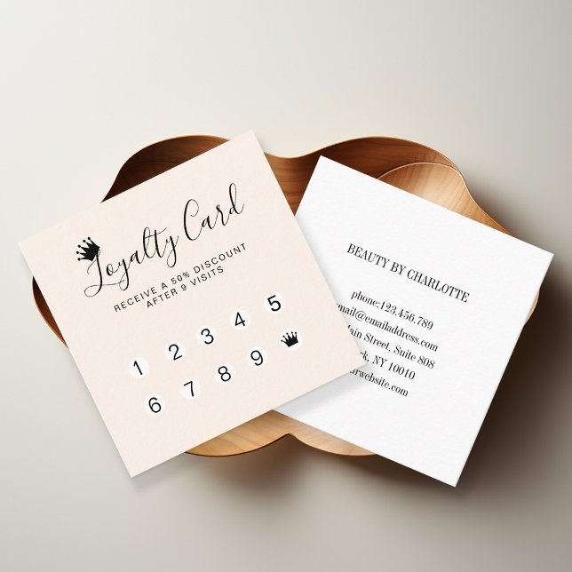 Modern, Crown 10-card loyalty Business Card (Creator Uploaded)