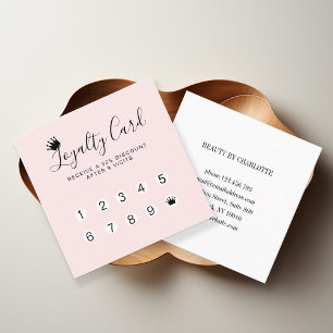 Modern, Crown 10-card loyalty Business Card