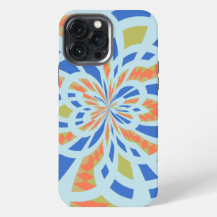Modern cubism background iPhone 13 pro max case