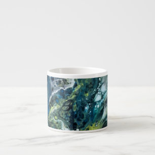 Modern cup. Abstract pattern. Espresso Cup