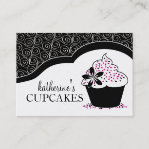 Modern Cupcake Gift Voucher Discount Card