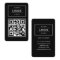 Modern Custom Black Business Logo QR Code