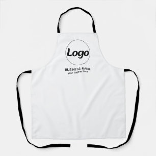 Modern Custom Branded Company Business Logo  Apron
