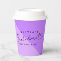 Modern Custom Bride Name Bachelorette Party Pink P