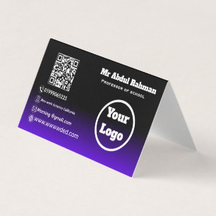 Modern Custom Business Card