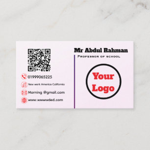 Modern Custom Business Card