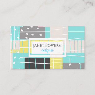 modern custom business card to personalise