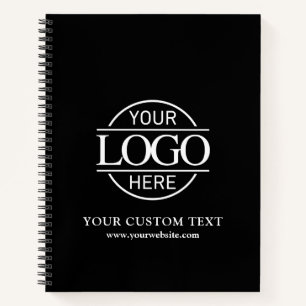 Modern Custom Business Company Logo Promotional Notebook