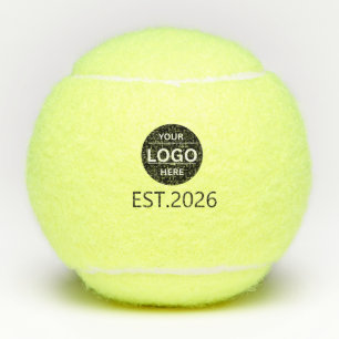 Modern Custom Business Logo Branded Corporate Tennis Balls