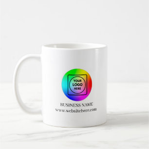 Modern Custom Business Logo Branding Mug