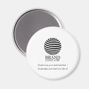Modern Custom Business Logo Company Promotional Magnet