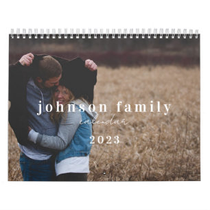 Modern Custom Calendar