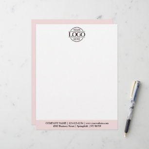 Modern Custom Company Business Logo Branding Letterhead