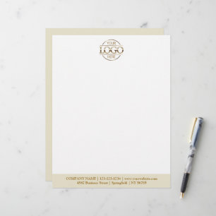 Modern Custom Company Business Logo Branding Letterhead