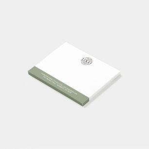 Modern Custom Company Business Logo Promotional Post-it Notes